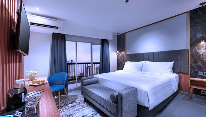 A nice look a room at Aston Inn Jemursari, Surabaya with its sophisticated features. (PHOTO: Archipelago International for TIMES Indonesia)