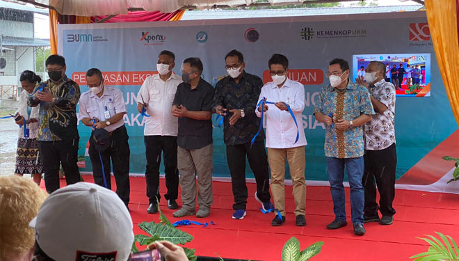 Nelayan di Sikka dan Fishon Cloud Factory Maumere ekspor perdana tuna sashimi ke Jepang dan Malaysia. (FOTO: Dok. Fishon Cloud Factory Maumere)