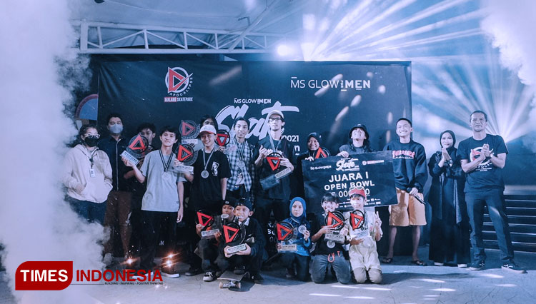 Kompetisi Skateboard Pertama di Apocalypse Skatepark Malang Sukses Digelar