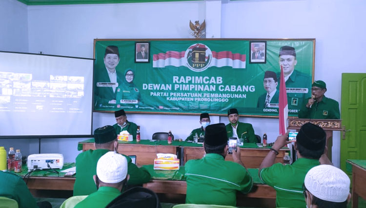 Suasana Rapimcab PPP Kabupaten Probolinggo, Minggu 31 Oktober 2021 (foto: Saiful for TIMES Indonesia)