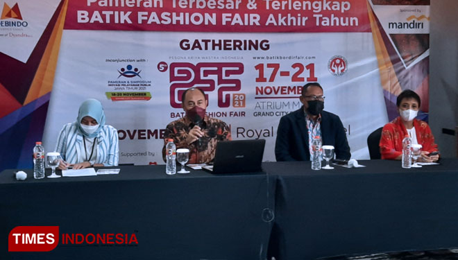 Acara Gathering BFF 2021 yang digelar di Hotel Royal Tulip Surabaya (FOTO: Belinda Velia/TIMES Indonesia)