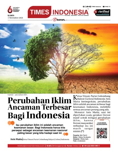 Edisi Kamis, 4 November 2021: E-Koran, Bacaan Positif Masyarakat 5.0