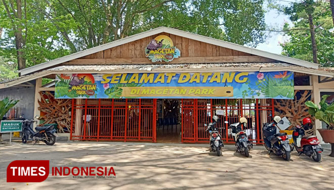 Wisata Magetan Park saat masih tutup. (FOTO: Aditya Candra/TIMES Indonesia)