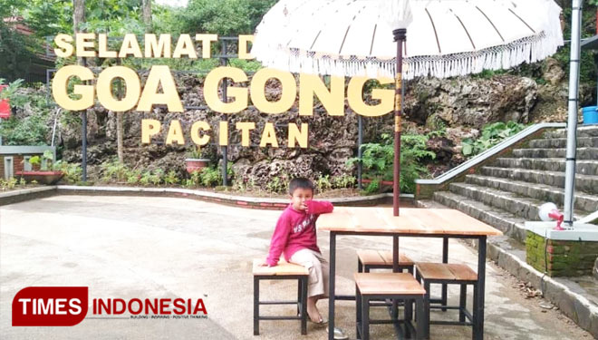 Wisata Goa Gong, Desa Bomo, Kecamatan Punung, Kabupaten Pacitan resmi dibuka. (Foto: Yusuf Arifai/ TIMES Indonesia) Foto 2: Bupati Pacitan, Indrata Nur Bayuaji. (Foto: Yusuf Arifai/ TIMES Indonesia)