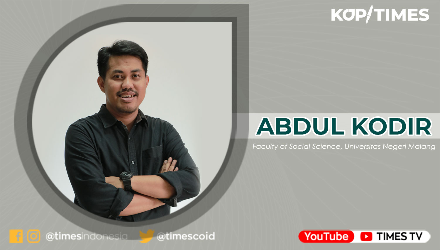 Abdul Kodir, Faculty of Social Science, Universitas Negeri Malang