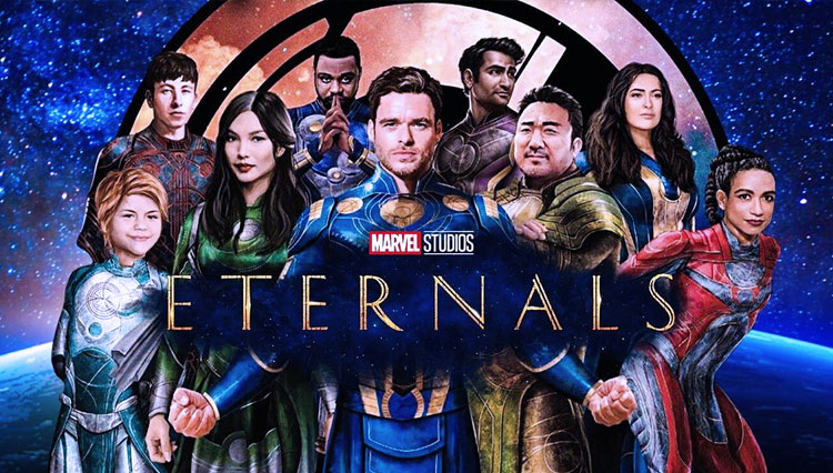 Poster Film Marvel Eternals. (FOTO: Unidadeditorial.es)