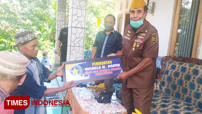 LVRI Bondowoso Bangun Musala dan Rumah Warga yang Bantu Tentara dalam Perang Patirana