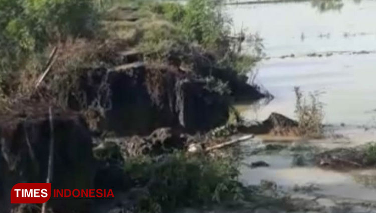 Debit Air Meningkat Dengan Cepat, Tanggul Sungai Di Lamongan Jebol Di 5 ...