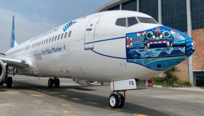 Pesawat Garuda Indonesia saat parkir di Bandara Soekarno-Hatta (foto: Dokumen/Garuda Indonesia)
