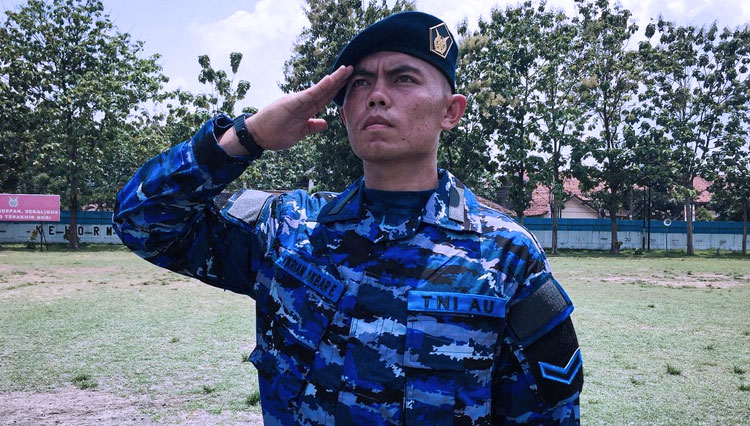 Gelandang Arema FC Vikrian Akbar Fathoni (Sumber foto : instagram Vikrian Akbar)