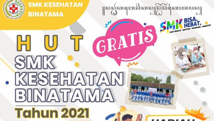 Poster lomba virtual siswa tingkat SMP/MTs kelas VII, VIII, dan IX di wilayah Daerah Istimewa Yogyakarta yang diadakan SMK Kesehatan Binatama. (Foto: SMK Kesehatan Binatama for TIMES Indonesia)