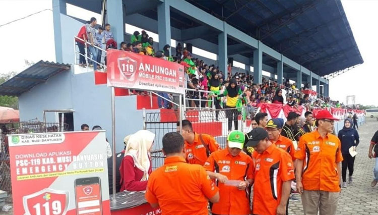 Salah satu Inovasi SPGDT, PSC 119 SIRENE MUBA” (Sistem Informasi Emergency Terpadu) dari Kabupaten Musi Banyuasin, Sumatera Selatan. (Foto: TIMES Indonesia)