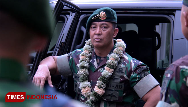Calon Panglima TNI Jenderal TNI Andika Perkasa. (Foto: Dok. TIMES Indonesia)