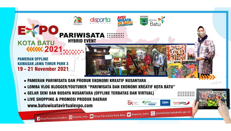 Dinas Pariwisata akan menggelar Expo Pariwisata Hybrid Event 2021 di Jawa Timur Park 3 pekan ini. (Disparta for TIMES Indonesia)