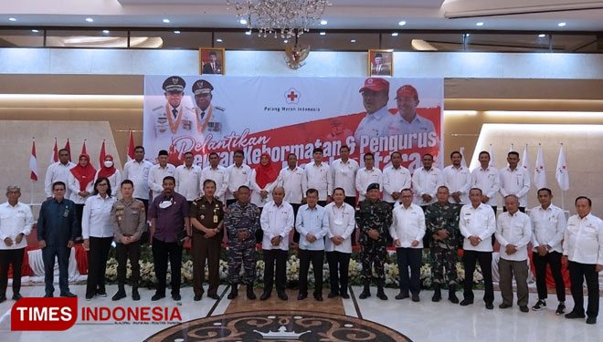 Jusuf Kalla Lantik Dewan Kehormatan dan Pengurus PMI Maluku Utara Periode 2021-2026