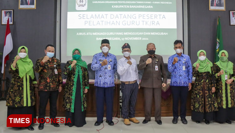 Pelatihan Guru TK dan RA di Sasana Bhakti Praja Setda Banjarnegara a