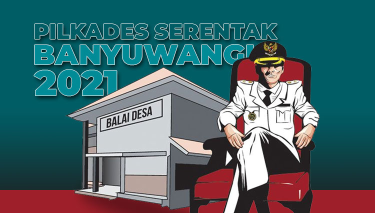 Ilustrasi - Pilkades Serentak 2021 Banyuwangi (Desain TIMES Indonesia)