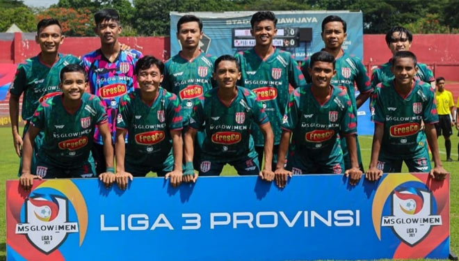 Para pemain PSID Jombang yang berlaga di Liga 3 Jatim (FOTO : Dok. PSID Jombang)