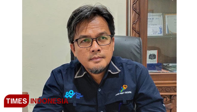 Kepala Badan Pusat Statistik Kota Pagaralam, Dedi Fahlevi MSi (Foto : Asnadi/Times Indonesia)
