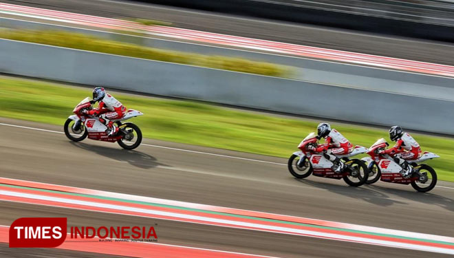 Kejuaraan balap IATC WSBK Mandalika 2021. (FOTO: dok. TIMES Indonesia)