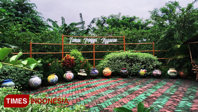 Taman Pinggir Nggawan (TPG), Bojonegoro, Sabtu (20/11/2021) (Foto: Nudiya Amburika/ TIMES Indonesia)