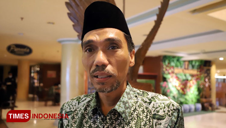 ketua PCNU Kota Surabaya KH Muhibbin Zuhri