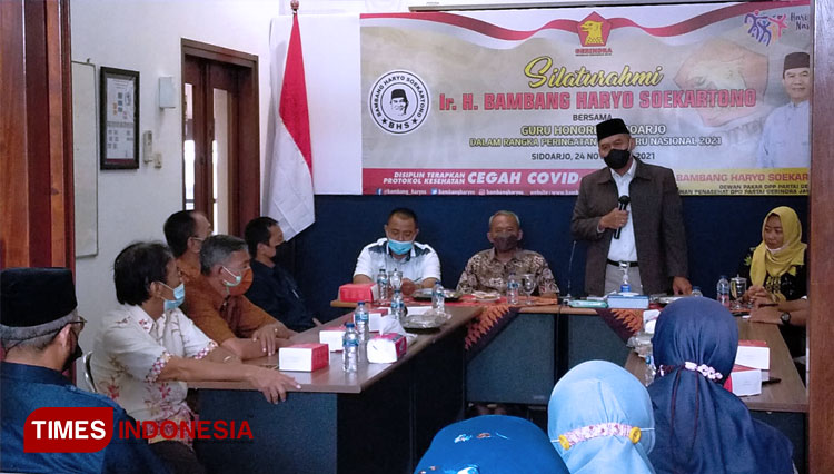 Hari Guru Nasional, BHS: Nasib Guru Honorer Sidoarjo Harus Diperjuangkan