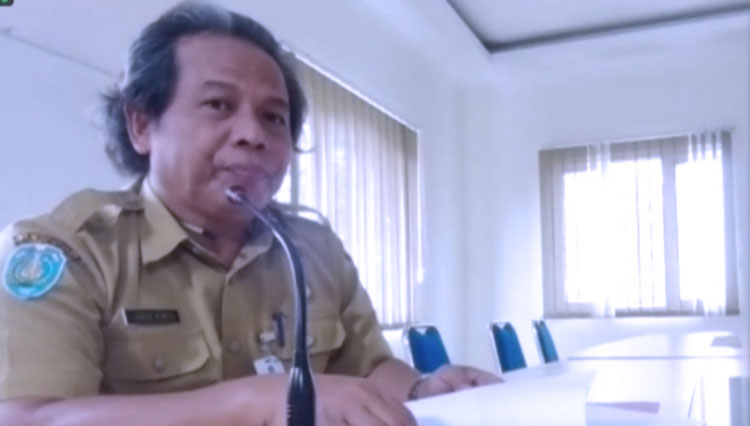 Kepala Dinas PU PKP Ponorogo, Jamus Kunto Purnomo. (Foto: Evita/TIMES Indonesia)