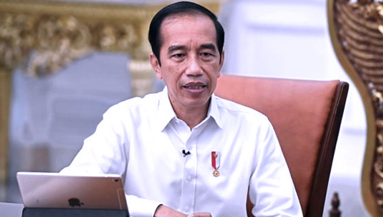MPR RI Bersama Pimpinan Kementerian/Lembaga Terima DIPA 2022 dari Presiden 