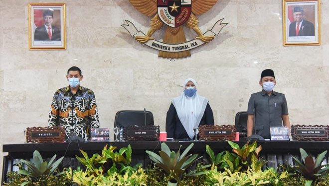 Rapat Paripurna DPRD Kota Kediri, Delapan Fraksi Sampaikan Pandangan Umum Raperda APBD 2022