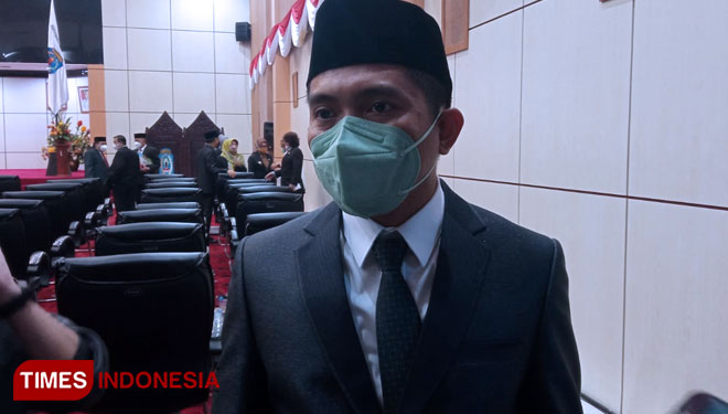 Ketua DPRD Bontang, Andi Faizal Sofyan Hasdam (Foto: Kusnadi/TIMES Indonesia)