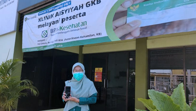 Pimpinan Klinik Aisyiyah GKB, drg. Isnia Maulidah (Foto: BPJS Kesehatan Cabang Gresik for TIMES Indonesia)