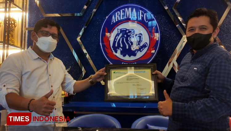Arema FC Resmi Gandeng BPJS Ketenagakerjaan