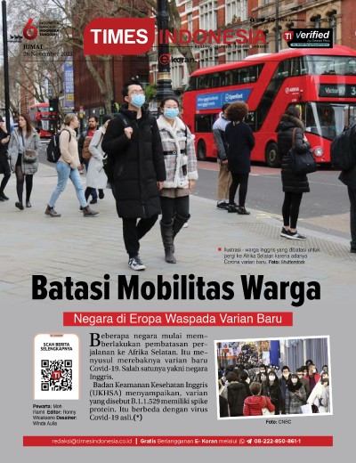 Edisi Jumat, 26 November 2021: E-Koran, Bacaan Positif Masyarakat 5.0