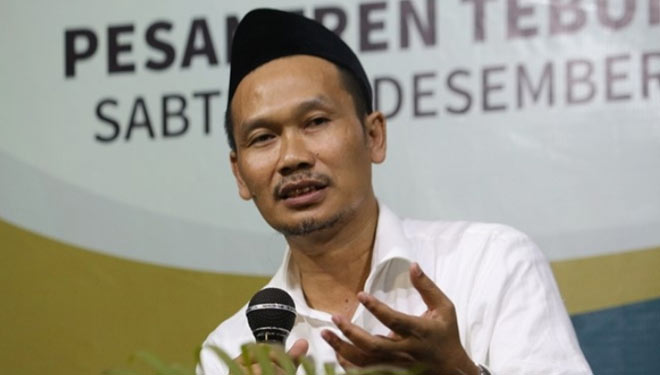 Pengasuh Pondok Pesantren Tahfizul Quran-Lembaga Pembinaan Pendidikan dan Pengembangan Ilmu Alquran (LP3iA) Narukan, Rembang, Gus Baha (foto: Dokumen/NU Online)