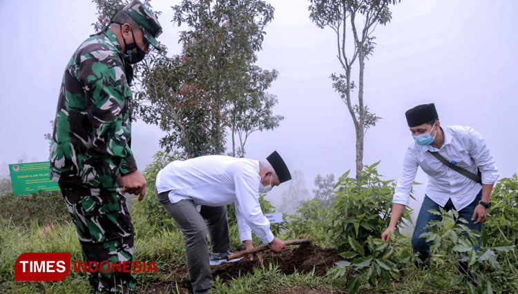 Menjaga Kelestarian Telaga Dringo, Pemkab Banjarnegara Tanami 1000 Pohon