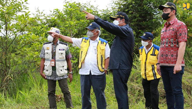 Lewat Infrastruktur, Kementerian PUPR RI Percepat Pengembangan Kawasan Perbatasan di Kalimantan