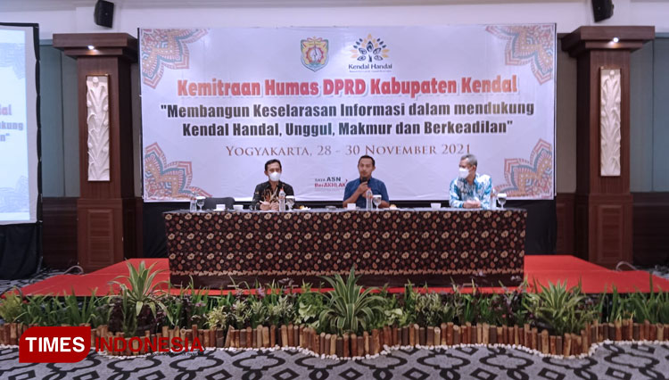 Bangun Sinergitas, DPRD Kendal Ajak Media dan Ormas Serta LSM Studi Banding di Sleman