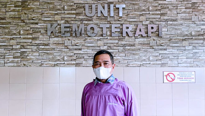 Dokter Spesialis Bedah Onkologi Rumah Sakit Semen Gresik, Iskandar Ali, dr.SpB(K)Onk (Foto: BPJS Kesehatan Cabang Gresik for TIMES Indonesia).