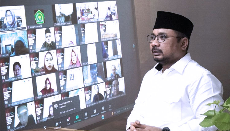 Menag RI Gus Yaqut: Pesantren, Lembaga Pendidikan Keislaman Khas Asli Indonesia