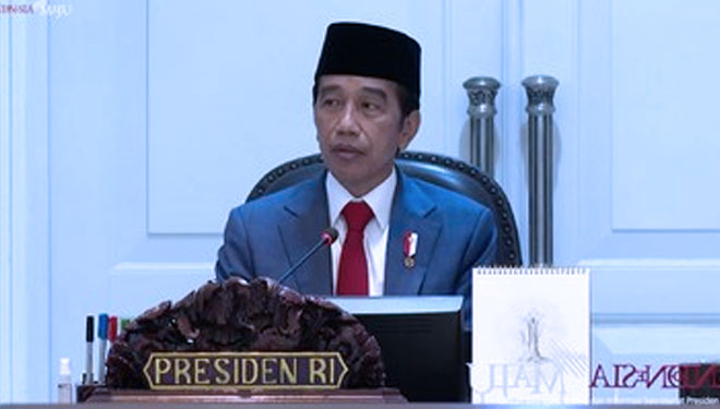 Presiden RI Jokowi Ucapkan Selamat HUT ke-50 Korpri
