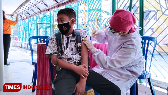 Baru 15 Ribu Anak di Kota Malang Disetujui Orang Tua Ikut Vaksinasi Covid-19 Bawah 12 Tahun