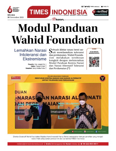 Edisi Selasa, 30 November 2021: E-Koran, Bacaan Positif Masyarakat 5.0
