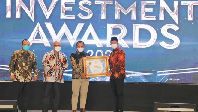 Jawara Investment Award Jatim, Bupati Muhdlor: Investasi Kunci Pemulihan Ekonomi