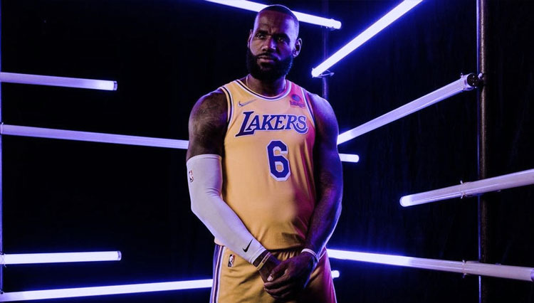 Foward Los Angeles Lakers, LeBron James. (FOTO: Instagram/@kingjames)