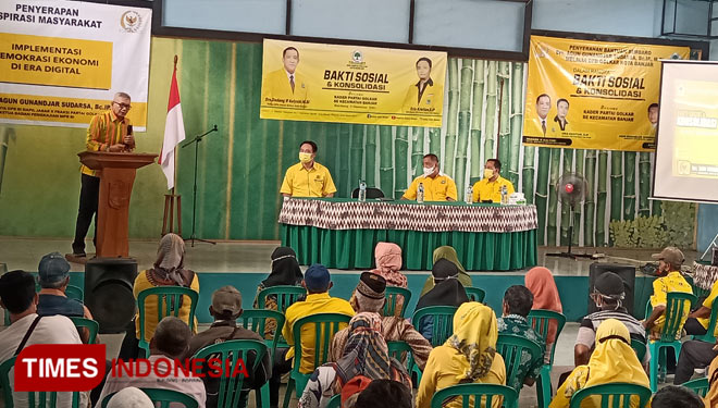 Kunjungi Daerah Pemilihannya, Agun Gunandjar Gunarsa Serap Aspirasi Masyarakat Kota Banjar