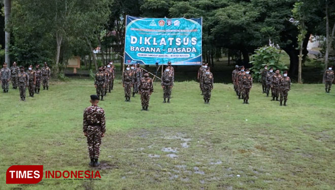Diklatsus Bagana-Basada, Latih Kemampuan Medis Dasar Anggota Banser di Ngawi