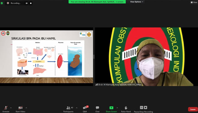 Diskusi Media Regulasi Kemasan Pangan dan Dampaknya Pada Iklim Usaha dan Perekonomian (Foto: Tangkapan Layar)