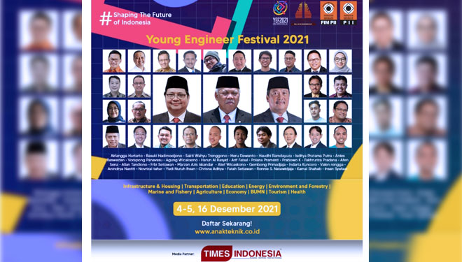 Infografis kegiatan Young Engineer Festival 2021 dengan pembicara yang expert di bidangnya masing-masing. (Foto: YEF 2021 for TIMES Indonesia)