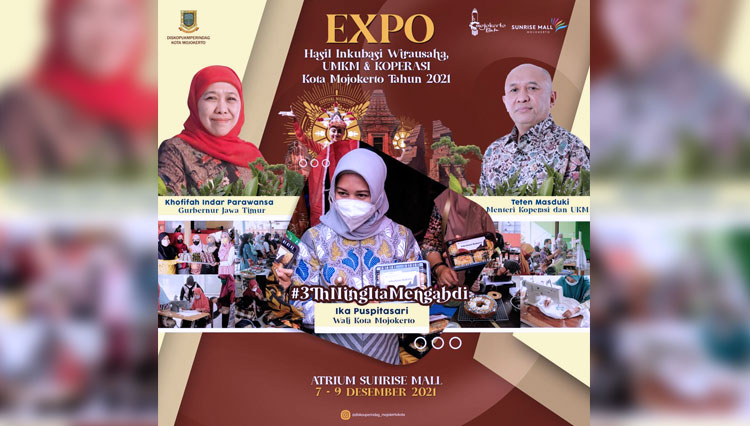 Expo UMKM Kota Mojokerto 7-9 Desember, Optimisme Pertumbuhan Ekonomi Daerah